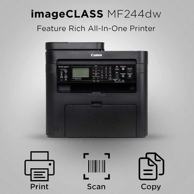 Printer Canon MF244dw 3 tasi 1 da wifi Holati ideal + Garantiya