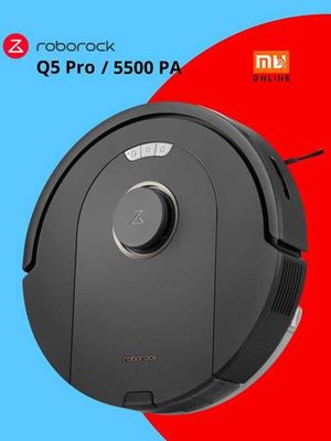 Робот-пылесос Roborock Q5 Pro Robot Vacuum Cleaner (EU, черный)