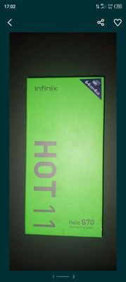 Infinix hot 11 ideal dakmint karopkasi ham bor