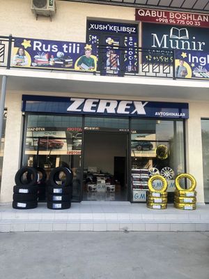 ZEREX R12.R13.R14.R15 razmerli avto shinalar mavjud