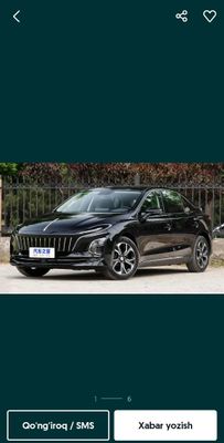 Hongqi E-QM 500km qora rangli Toshkentda avtosalonda tayyor