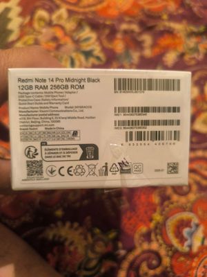 Redmi note 14 pro 12/256