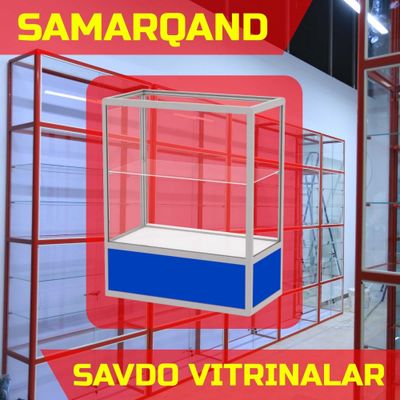 Oynaly prilavkalar, Акция, savdo uskunalari vitrinalar stellajlar