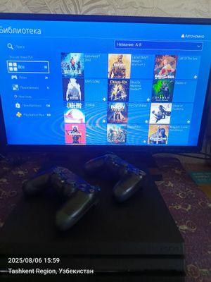 Ps4 PRO 1TB 4k UHD официальный+ подписка на год!