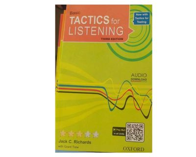 Tactics for listening Basic 3rd edition.