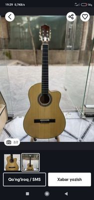 Yangi 1 haftalik Gitara sotiladi juda srochniga pul zarur