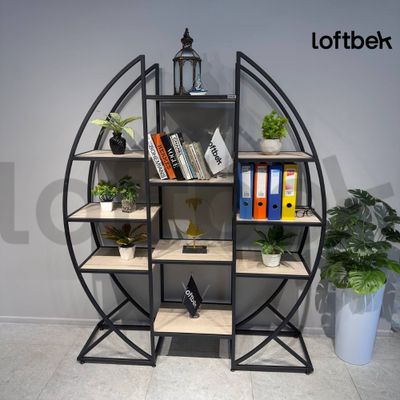 Birinchi qo’ldan ofis va uy uchun loft uslubidagi stellaj. Loftbek