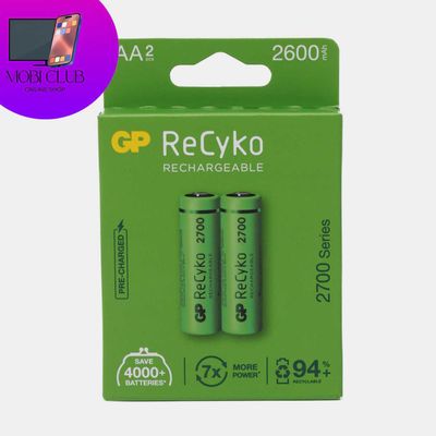 Заряжающий батарейки GP Rechargeable AA2600mAh Orginal По НИЗКИМ ЦЕНАМ