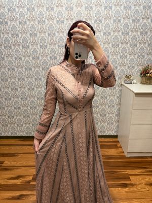 Платье длинное