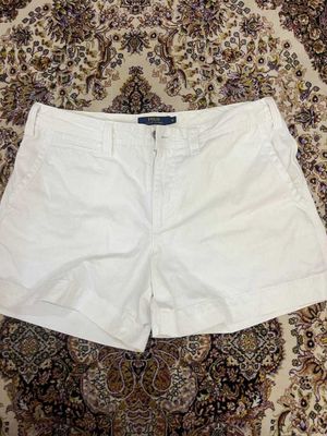 Джинсовые шорты белые Ralph Lauren