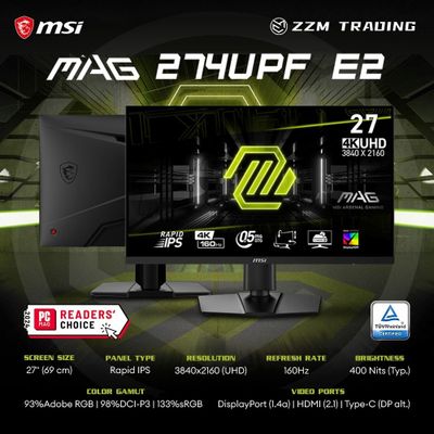 Msi 274upf e2, 4k 160hz