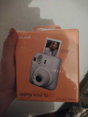 Fujifilm instax mini 12 фиолетовый цвет