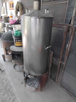 Самовар большой из нержавки