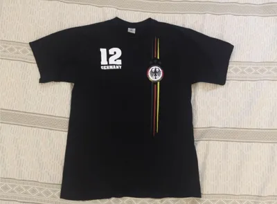 Винтажная футболка Германия Кубок Европы