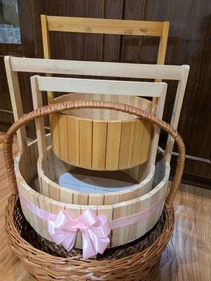 Корзиночки плетённые