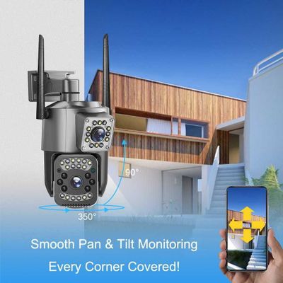 V380 PRO, Wi-FI orqali iishlaydi. Tashqi online smart videokamerasi