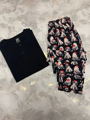 Женская пижама/домашний костюм/ новогодняя пижама