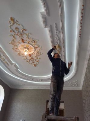 Malyarka gipsakarton tarket pad klyuch