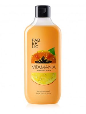 Гель для душа «Манго и папайя» Vitamania