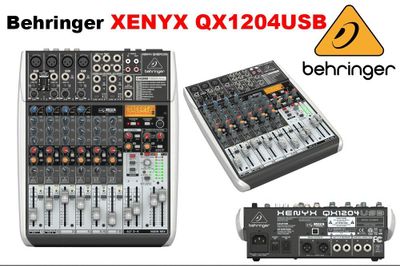 Микшерный пульт Behringer-Xenyx-QX1204-USB