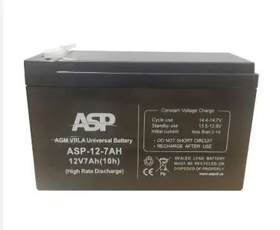 Аккумуляторная батарея для ИБП UPS ASP 7.5 ампер/час. Гарантия