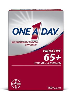 Витамины Мультивитамины One A Day Proactive 65+, 150 штук из Америки.