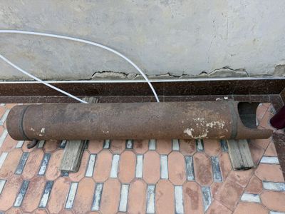 Котёл железный газовый 2 штуки