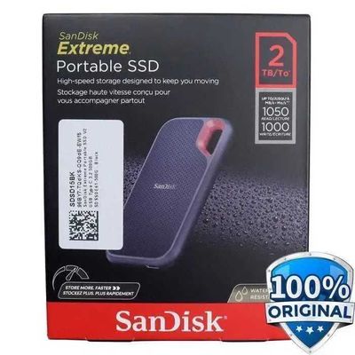 Внешний твердотельный накопитель SSD 2TB SanDisk E61, USB 3.2 Type-C