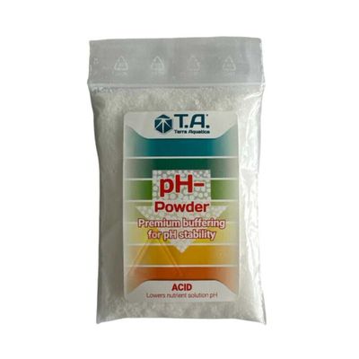 Регулятор pH Terra Aquatica "pH-down Powder", 25 г, для гидропоники