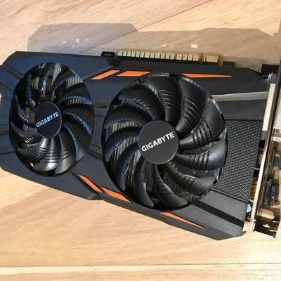 GIGABYTE NVIDIA GTX1050TI OC 4G gddr5 fan stop Обмен