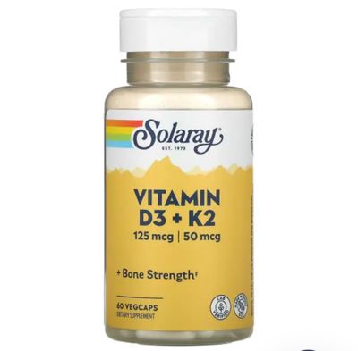 Продается Vitamin D3 + K2 60 caps