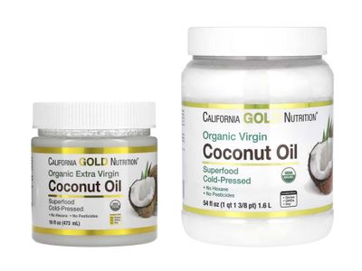 California Gold Coconut Oil кокосовое масло kokos yogi kokoun