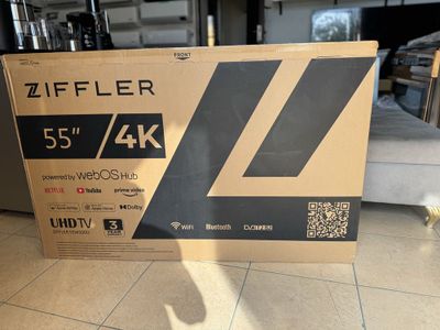 Акция телевизор ZIFFLER 55 4K UHD