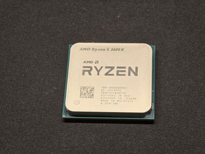 Amd ryzen 5 3600X