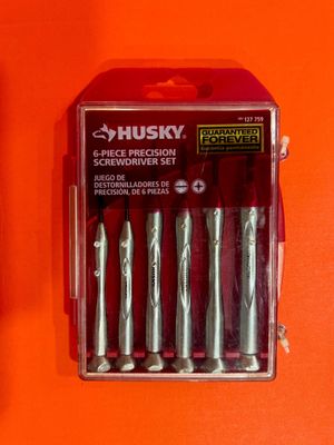 HUSKY 6-piece precision screwdriver set