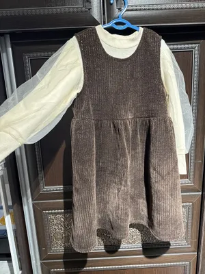 Двойка на девочку. Сарафон и лонгслив.