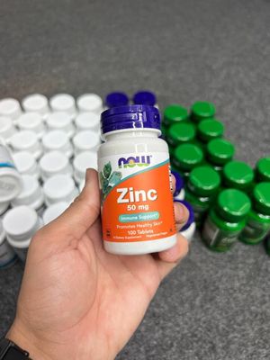 Zinc 50mg — soqol va soch o‘sishini qo‘llab-quvvatlaydi