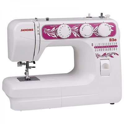 JANOME 23e — 24 операции, петля-автомат, нитевдеватель — идеален для творчества