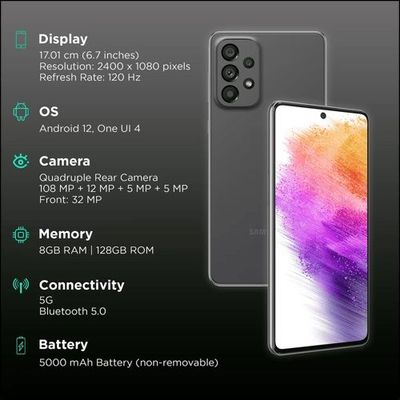 Samsung A73 6/128gb