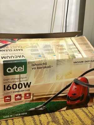 Пылесо artel 1600w(новый)