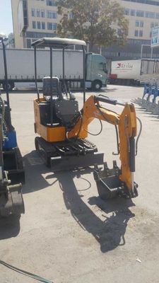Mini ekskavator 2025 yil,yangi 12 ot kuchi
