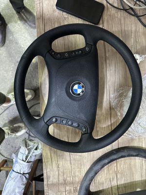 Продаю оригинальный руль BMW Е39 Е53 Е38 Е46 рестайлинг • Кожаный, об