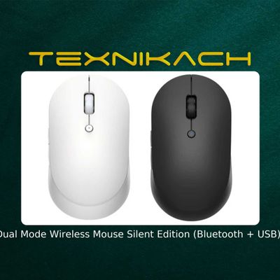 Xiaomi Dual Mode Mouse Silent (Bluetooth + USB) • Доставка Бесплатно