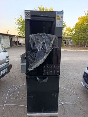 Холодильник IMMER NF326BFM-Black Glass