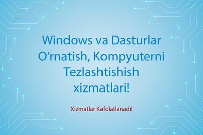 Kompyuter Ta'mirlash xizmati