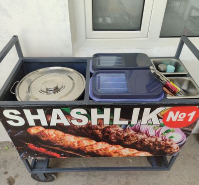 Tayyor biznes shashlik va boshqa taomlar sotish uchun arava