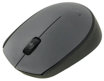 Мышь Logitech M170 Wireless Mouse Black-Grey