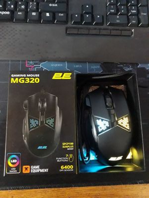 Oʻ yin uchun 2E GAMING MG320 RGB USB kabeli mishka sotiladi srochna