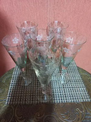 СССР фужеры, винтаж,пантография,см.все фото