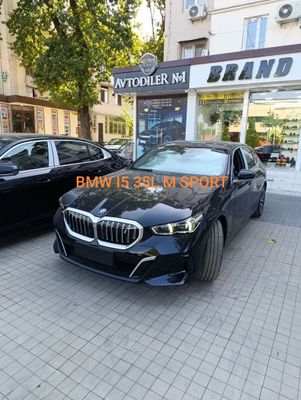 BMW I5 35 L M Sport Темний синийга/ кора салон